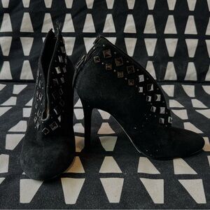 Guess Black Studded Heels